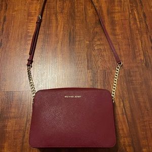 Michael Kors Wine Crossbody